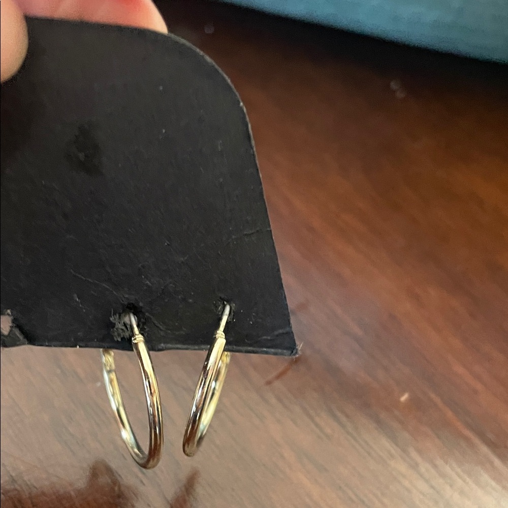 Gold Hoop Earrings